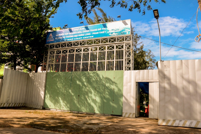 Dự án Ocean Light Center Phan Thiết bị thu hồi do vi phạm Luật Đầu tư năm 2020. Ảnh: A. Thanh.
