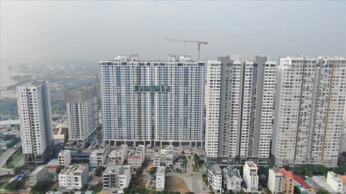 Khu dự án Lacasa của Vạn Phát Hưng. Ảnh: A. Quang