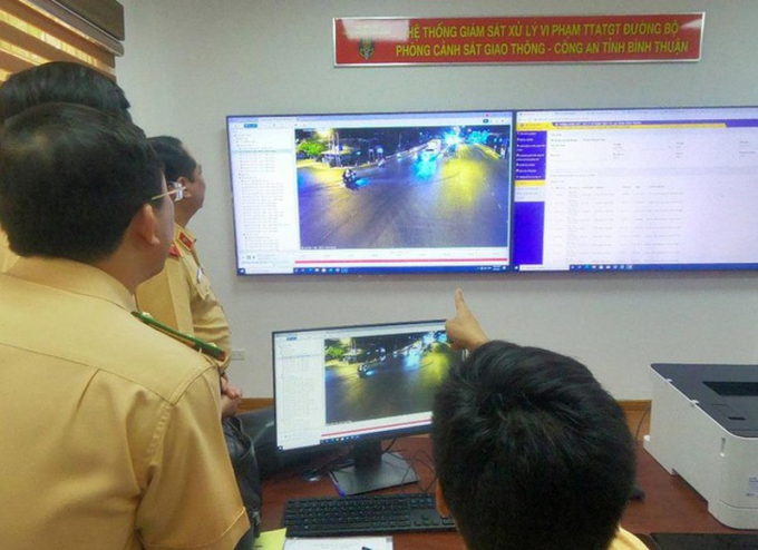Bộ Công an bàn giao hệ thống camera cho Công an Bình Thuận