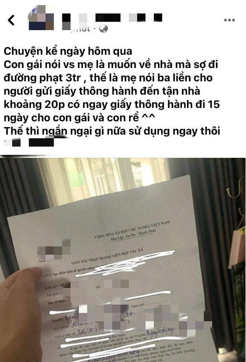 Con gái ông Thanh khoe