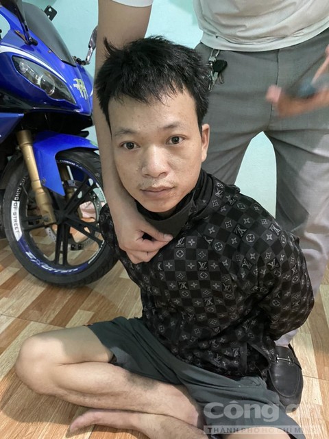 Trần Văn Mão lúc mới bị bắt