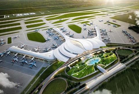Sân bay quốc tế Long Thành hoàn thành giai đoạn 1 vào năm 2025 sẽ trở thành cửa ngõ giao thương quan trọng, góp phần thúc đẩy kinh tế quốc gia và khu vực.