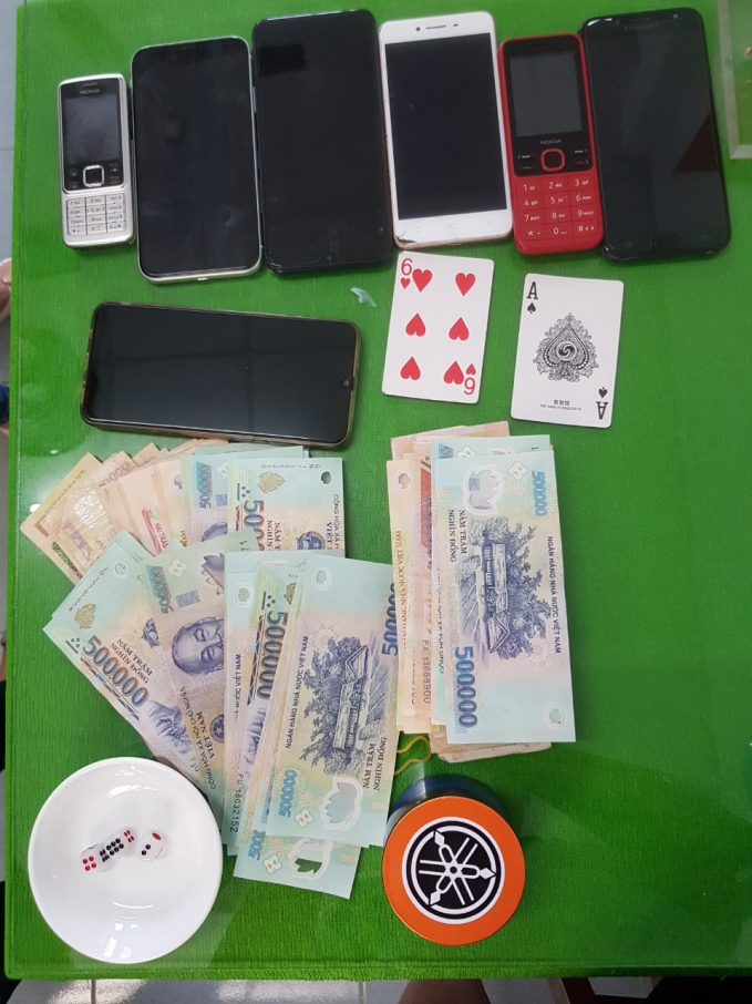 Tang vật thu giữ tại hiện trường. Ảnh: CACC.