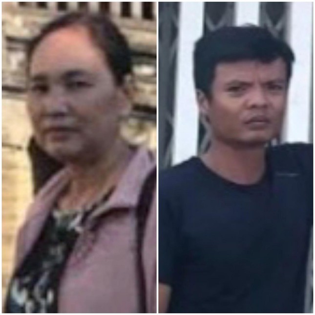 Trần Thị Dũng và Lê Văn Lên.