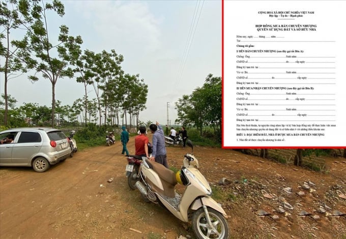 Hợp đồng mua bán nhà đất phải được công chứng hoặc chứng thực theo quy định của pháp luật. Ảnh: Phan Anh
