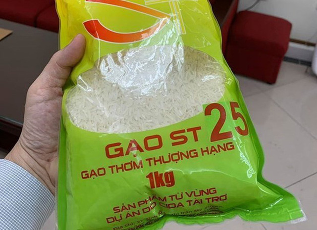 Gạo ST25 của Việt Nam. (Ảnh: TTXVN)