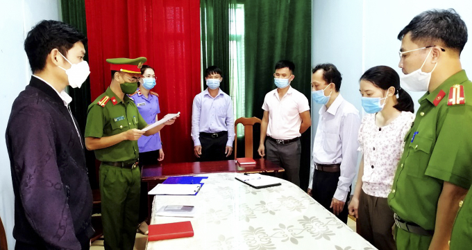 Công an tỉnh Gia Lai làm việc với các bị can
