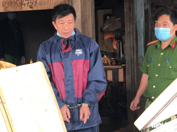 Ông Trịnh Ngọc Đồng bị bắt giữ để điều tra - Ảnh: ĐỨC HUY