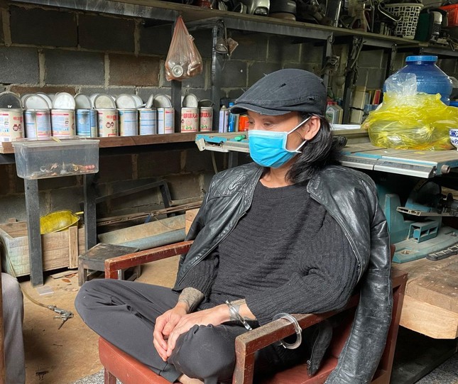 Đối tượng Hồ Long Phụng. Ảnh: Thanh Hải