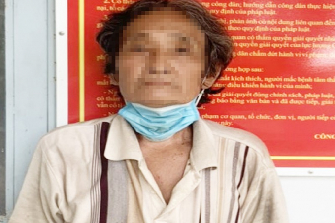 Ông Lê Văn Hưng bị bắt giữ sau 22 năm trốn khỏi nơi giam giữ. Ảnh: QM