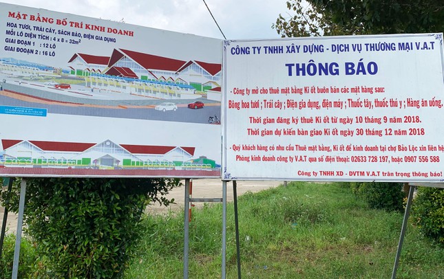 Rao cho thuê 28 ki ốt để kinh doanh hoa tươi, trái cây, sách báo và điện gia dụng