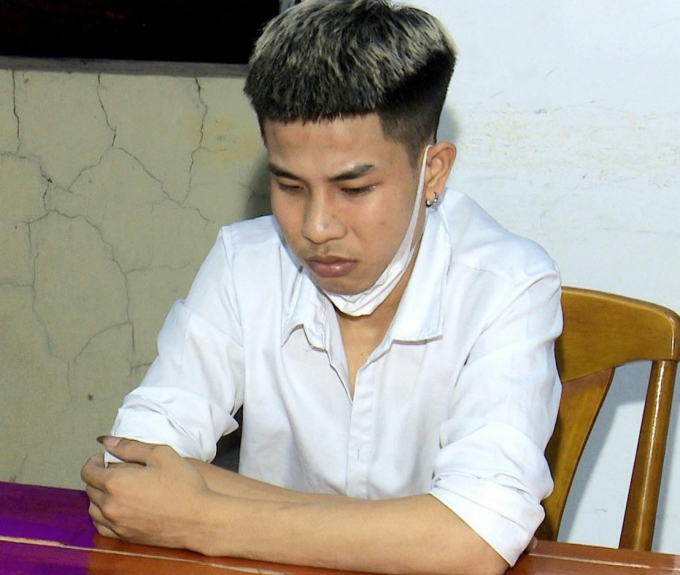 Nguyễn Xuân Lộc tại cơ quan Công an P.7, TP.Bạc LiêuTRỌNG NGUYỄN