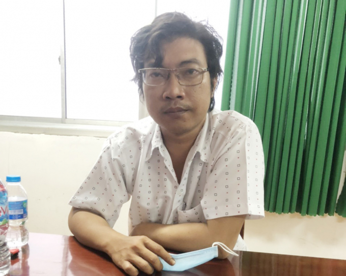 Bị can Võ Hoàng Thơ. Ảnh: Công an cung cấp