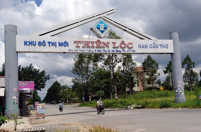 Khu Đô thị mới Công ty Thiên Lộc Nam Cần Thơ.