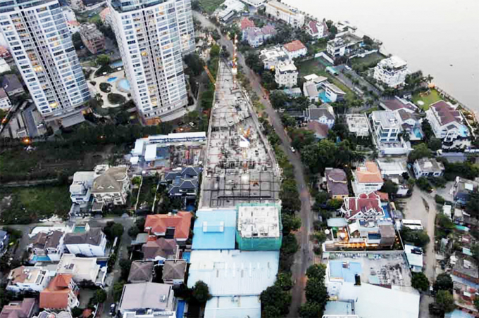 Sở Xây dựng TP.HCM yêu cầu chủ đầu tư dự án Thảo Điền Green chấp hành đúng quy định về kinh doanh bất động sản.