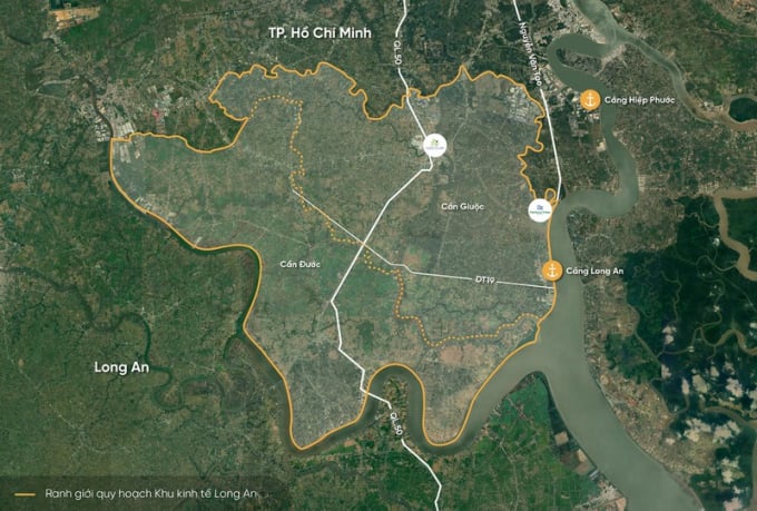 Cần Giuộc trở thành trung tâm “siêu khu kinh tế” 32.000 ha của Long An