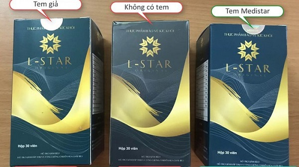 Cục ATTP nhận tin báo từ nhà sản xuất về việc phát hiện sản phẩm L-STAR có dấu hiệu bị làm giả