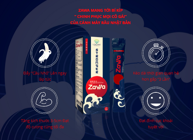 ZAWA là thực phẩm chức năng nhưng đang được quảng cáo như thuốc kích dục.