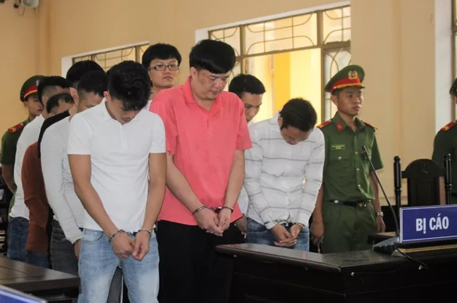 12 người Đài Loan và Việt Nam bị tuyên phạt 105 năm tù