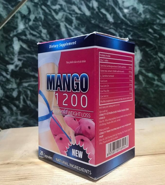 Sản phẩm TPBVSK Mango 1200.