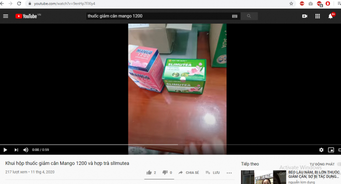 Không chỉ vậy, sản phẩm Mango 1200 được nhiều đối tượng sử dụng kênh Youtube để bán hàng, giới thiệu sản phẩm online, bán thêm ngoài giờ dù chỉ là những người nội trợ kinh doanh online.
