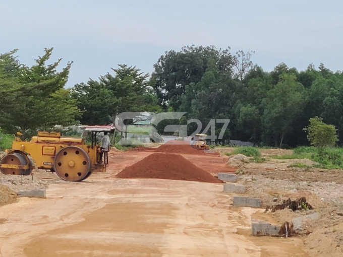 Khu đất tại Trảng Dài cũng cùng một phương thức để phân lô