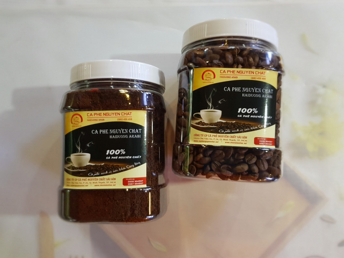 Cà phê đá số 33 - hũ 400gr : giá 85.000 ( hạt/ bột)