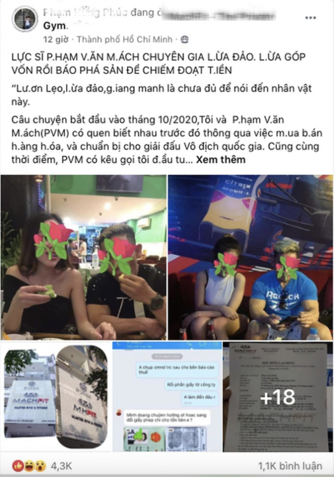 Tác giả bài viết P.H.P tố cáo Phạm Văn Mách lừa đảo