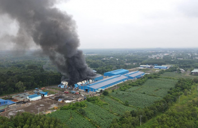 Hiện trường vụ hỏa hoạn