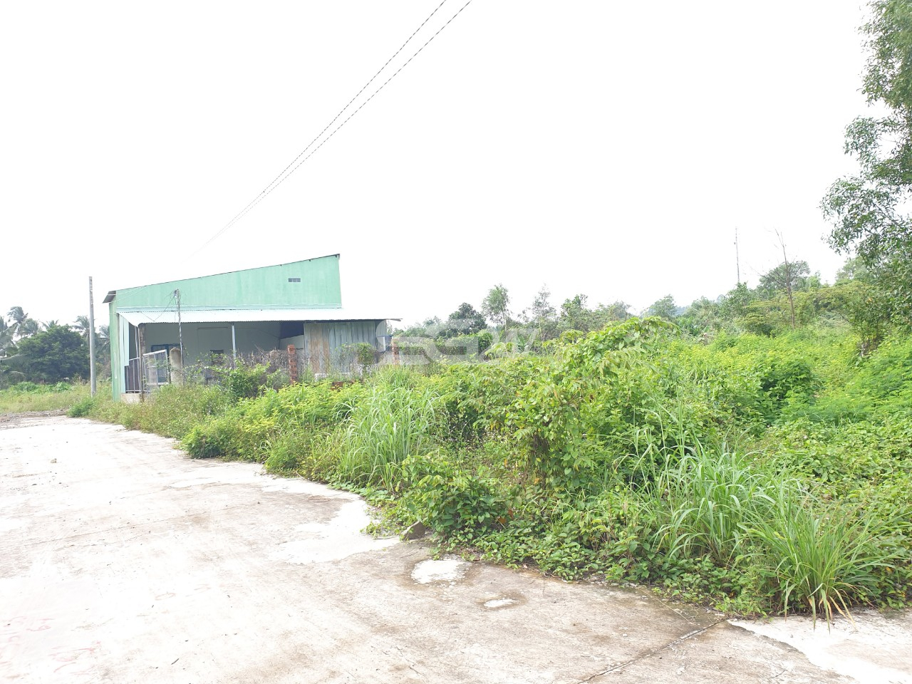 Tại thửa 283 hạ tầng gần như đã hoàn thiện