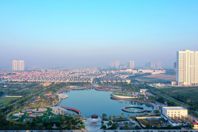 Một góc KĐT Dương Nội của Tập đoàn Nam Cường.