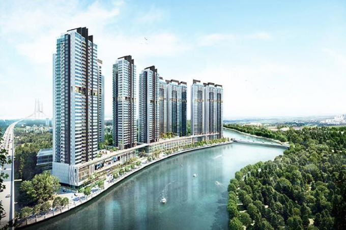 Phối cảnh dự án Riviera Point