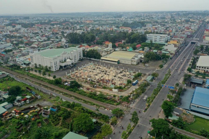 Cận cảnh một công trình vi phạm luật đai tại Đồng Nai - Ảnh: TL