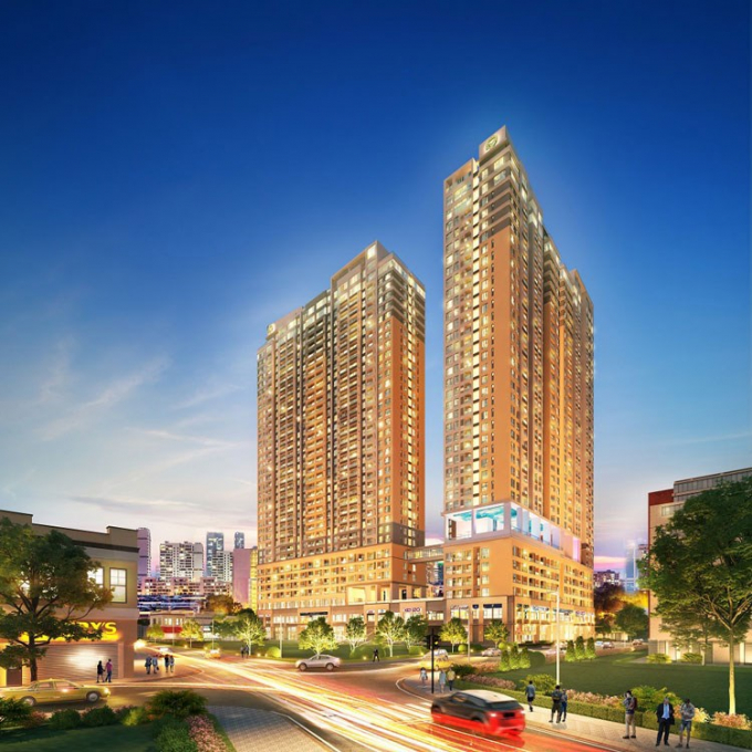 Phối cảnh Grand Mahattan