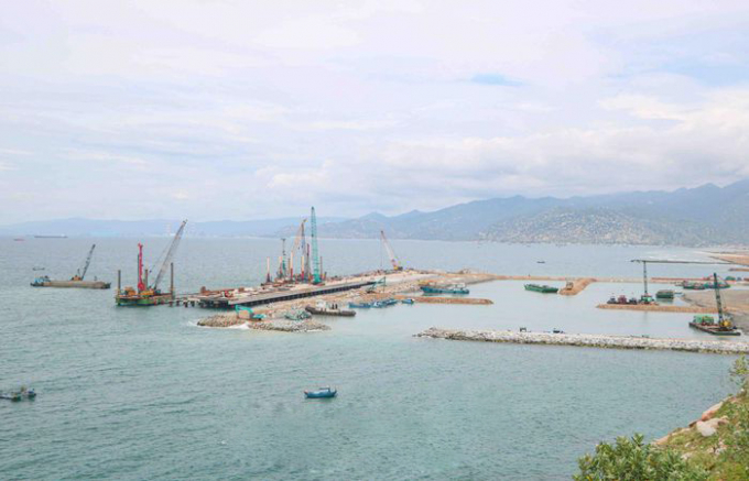 Dự kiến dự án sẽ hỗ trợ chức năng, dịch vụ cho khu Cảng biển tổng hợp Cà Ná.