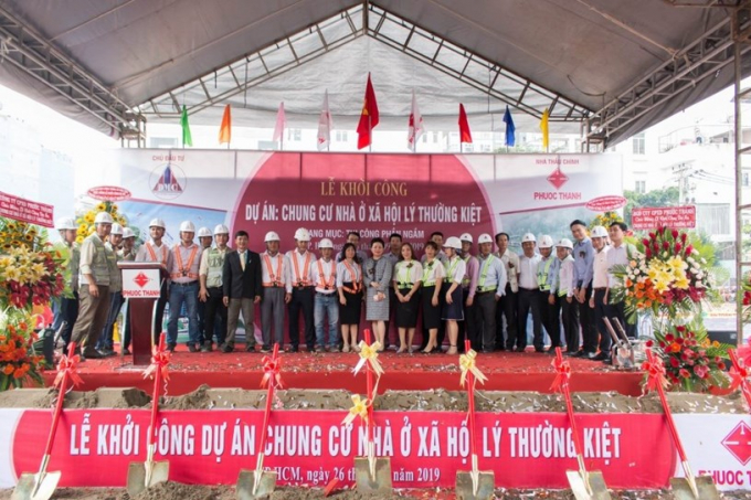 Công ty Đức Mạnh là chủ đầu tư Dự án Chung cư nhà ở xã hội Lý Thường Kiệt, tại số 324 LýThường Kiệt, phường 14, quận 10, TP.HCM