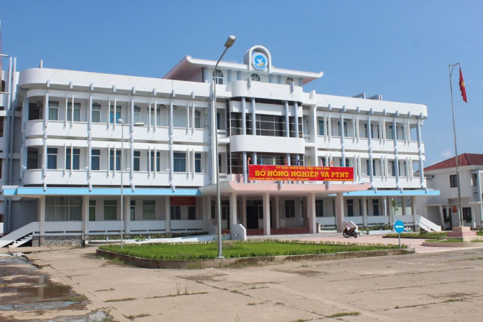Trụ sở Sở NN - PTNT tỉnh Vĩnh Long - Ảnh: T.C
