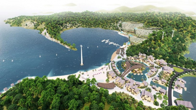 Phối cảnh dự án Cát Bà Amatina
