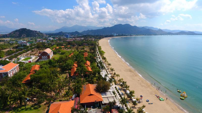 Biển Ninh Chữ, tỉnh Ninh Thuận.