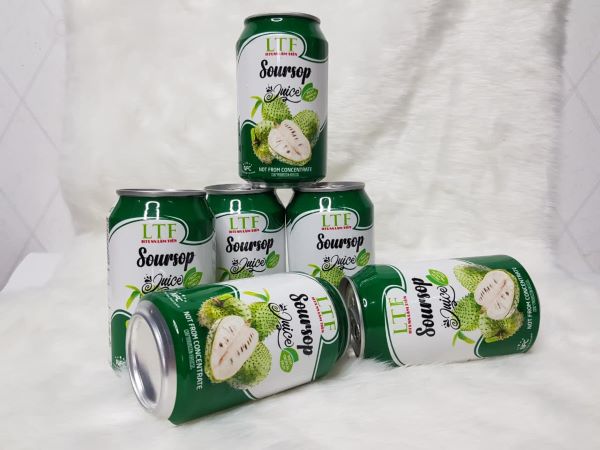 Sản phẩm nước ép từ quả na do Hợp tác xã sản xuất và dịch vụ nông nghiệp hữu cơ Đăk Lăk sản xuất (hình ảnh từ https://www.facebook.com/nongnghiepnhuuco)