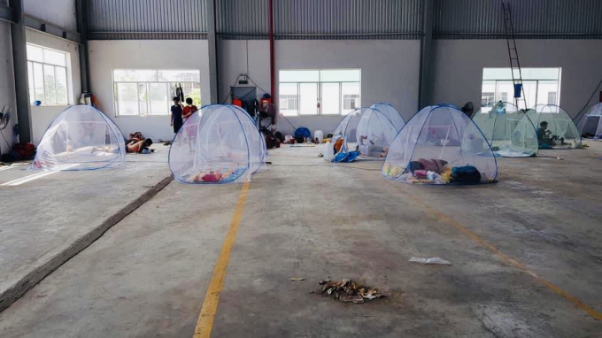 Nhiều doanh nghiệp hoạt động 3 tại chỗ trong điều kiện gặp nhiều khó khăn ẢNH: ĐÌNH SƠN