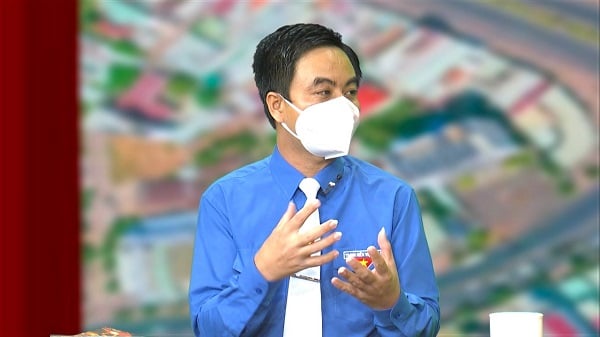 Bí thư Tỉnh Đoàn Bình Phước Trần Quốc Duy khẳng định tất cả mọi người phải chung tay chống dịch thật tốt để đẩy lùi COVID-19 thì quyền con người, quyền tự do mới được phát huy
