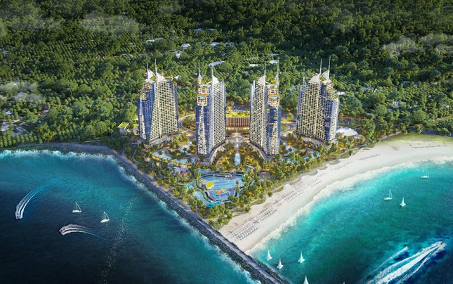 Ngắm tuyết rơi như trời Âu tại nhà tuyết Top 3 Thế giới ở Sailing Bay Ninh Chữ.