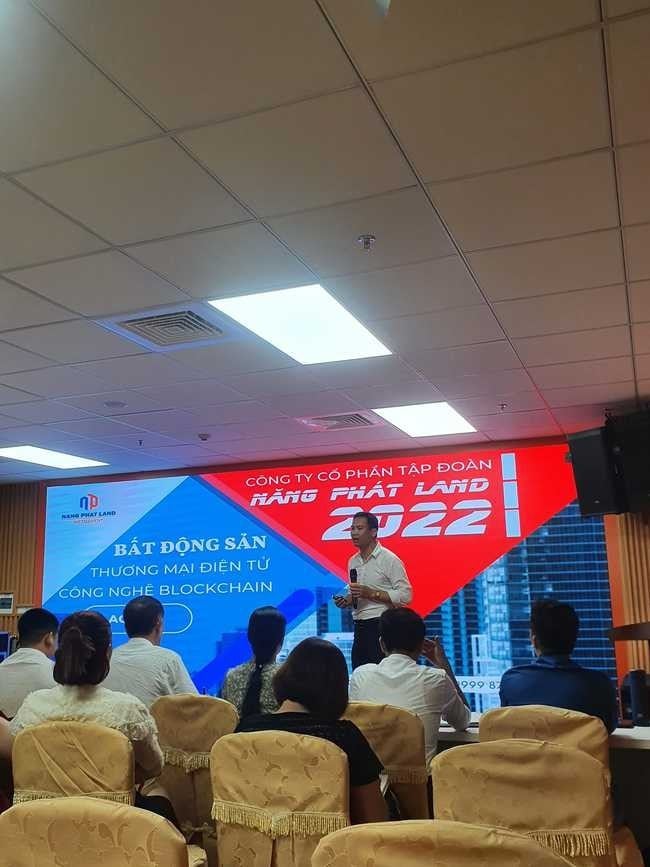 Một trong những buổi Công ty Năng Phát Land giới thiệu về việc đầu tư.