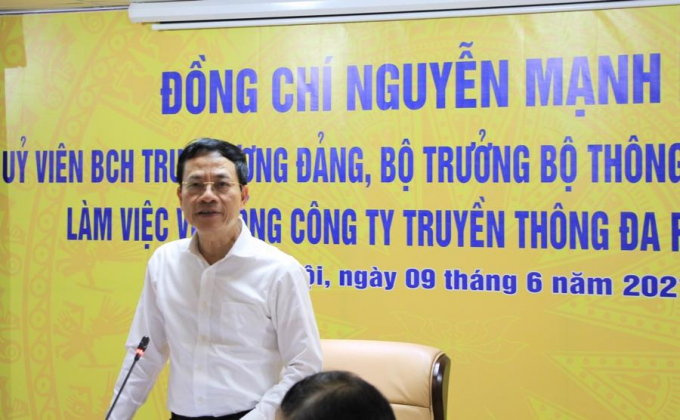 Bộ trưởng Nguyễn Mạnh Hùng: