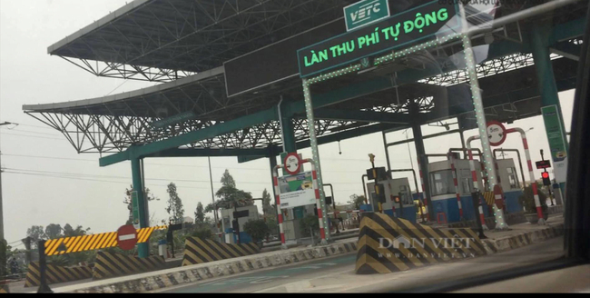 Trạm thu phí Mỹ Lộc do Tasco quản lý. Ảnh: Thế Anh