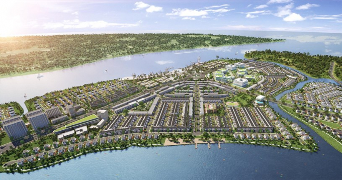 Phối cảnh dự án Aqua City