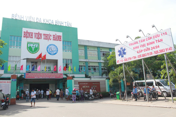 Bệnh viện Đa khoa quận Bình Tân - Ảnh: Website của bệnh viện