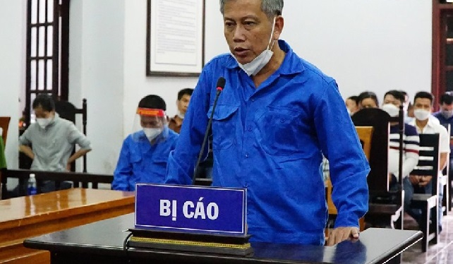 Bị cáo Trịnh Sướng tại phiên xét xử ngày 23-12.