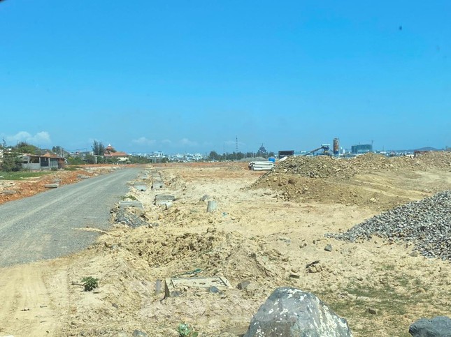 Một góc dự án Lấn biển, bố trí sắp xếp lại dân cư và chỉnh trang đô thị phường Đức Long.